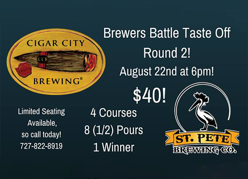cigar city brewing vs st pete brewing