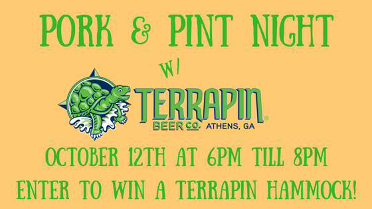 pork pint night with terrapin
